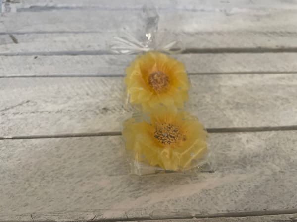 2er Set Schwimmkerzen "Sonnenblume" | Deko-Kerzen | NEU